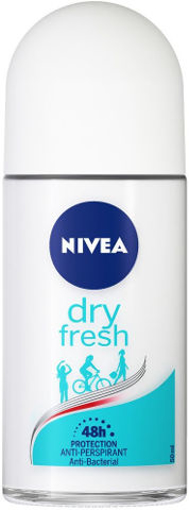 NIVEA דאודורנט רול און דריי פרש לאישה